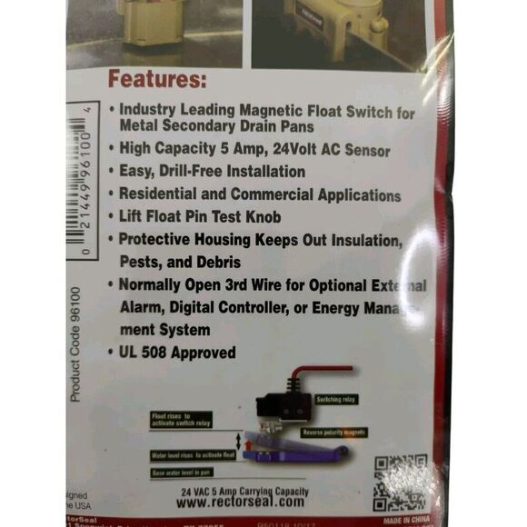 Aqua Guard Float SWITCH Magnetic AG-1100+ NEW - Picture 6 of 10